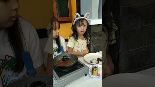 dorayaki cake diy cooking baking zaza zizi dailyvlog shortvideo shorts [upl. by Starlin]