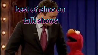 best of elmo on talk shows  compilation [upl. by Snider]