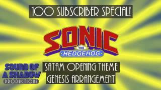 Sonic SatAM Opening Theme  Genesis Arrangement [upl. by Yerdna]