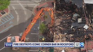 Corner Bar vows to rebuild after ‘devastating’ fire [upl. by Aseuqram]