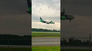 Flair Airlines Landing Ottawa [upl. by Humph]