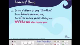 Leavers Song  Words on Screen™ Original  Leavers Assemblies School Songs [upl. by Conant]