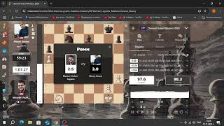 Maxime Vachier Lagrave 2737  Alexey Sarana 2679Chennai Grand Masters 2024 [upl. by Eerat509]