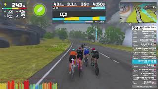 Zwift Insider Tiny Race 3 of 4 B Z1 on BRAEkfast Crits and Grits in Scotland [upl. by Aihsakal325]