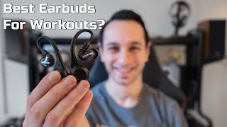 Shure Aonic 215 True Wireless review Best earbuds for the gym [upl. by Ohnuj]