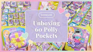 🎉FUN🎉 Unboxing 60 New Polly Pockets For My Collection [upl. by Issim]