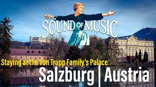 Sound Of Music Filming Locations  Salzburg Austria  Schloss Leopoldskron [upl. by Zzabahs]