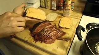 How to make pastrami like a New York deli  Part 6 [upl. by Enellek]