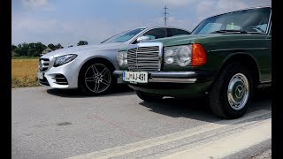 Mercedes E 220d W213 and 300d W123 [upl. by Akital68]