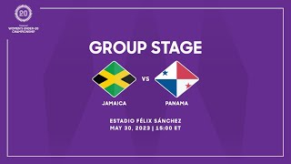 2023 Concacaf Womens Under20 Championship  Jamaica vs Panama [upl. by Arihsak]