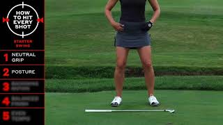 How to swing a golf club 5 steps for beginners [upl. by Imuya]