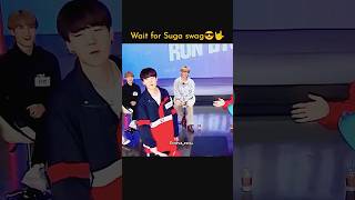 Wait for Suga Swag 😎🤟shorts btsshorts suga ytshorts trendingshorts viralshort [upl. by Irama146]