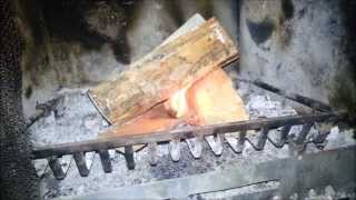 Old Motor Oil  Fire Starters  for Fireplace or Stove [upl. by Oluap]