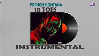 French Montana 10 Toes Instrumental [upl. by Cralg95]