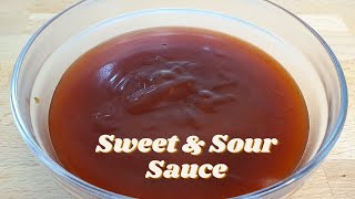 Simple Sweet And Sour Sauce Recipe  Deals Cooking [upl. by Grete]