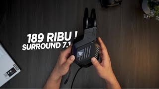 FANTECH BERULAH  Headset Gaming RGB Surround 71 ini cuma 189Ribu [upl. by Ryhpez706]