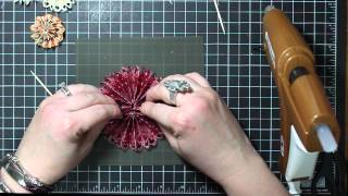 Paper Rosettes Made Easy Quick Tip Tuesday 17 [upl. by Pearla]