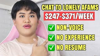 Up To 371 Per Week  Chat Jobs From Home  Non Voice Typing Jobs 2024  Online Jobs Philippines [upl. by Okuy739]