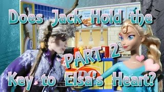 JELSA STORY LOVE STORY PART 2 Frozen Elsa and Jack Frost Kiss MiWorld Dairy Queen Playset Toy Review [upl. by Nerrak165]