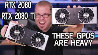 WORLDS FIRST RTX 2080 and RTX 2080 Ti Unboxings Probably [upl. by Aurelius]