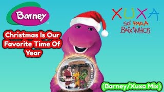 Barney  Christmas Is Our Favorite Time Of Year BarneyXuxa Mix [upl. by Assil770]