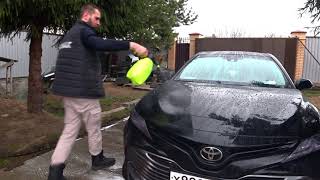 SONAX Ceramic Coating EVO первая контрольная мойка [upl. by Acinat]