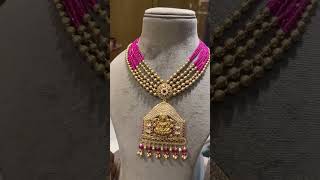 Jadau set  stone studded jewellery [upl. by Maillij]