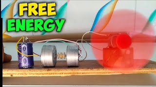 energy generator with two dc motor  new technology  science project  bk experimemt [upl. by Valida]