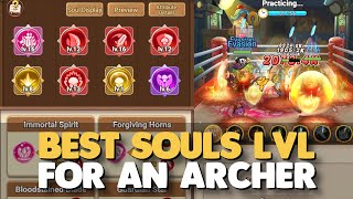 Trying different RED SOULS LVL impact in PvP in Legend of Mushroom [upl. by Nena854]