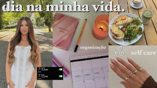 um dia produtivo na minha vida organização auto cuidado rotina 💌💌 [upl. by Adelheid587]