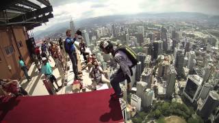 KL Tower Base Jumping 2013  Skydive Dubai Soul Flyers [upl. by Eednahs630]