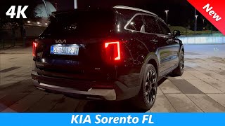 Kia Sorento 2025 Night Review 4K Exterior  Interior Digital cockpit amp Infotainment [upl. by Anecusa168]