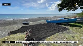 La baignade en Baie de SaintPaul semble se préciser [upl. by Devinna969]