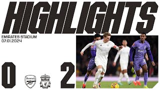 HIGHLIGHTS  Arsenal vs Liverpool 02  Emirates FA Cup [upl. by Weldon]