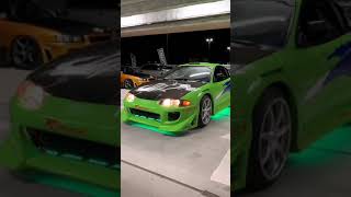 Cleanest 1995 Mitsubishi Eclipse GST in the meet furiouscars cars [upl. by Esilahc]