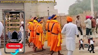 WAHEGURU JI🙏🥰 AAJ KA VLOGS 🙏🥰NAGAR KIRTAN waheguruji minivlog viralvideo trending view [upl. by Reiner710]