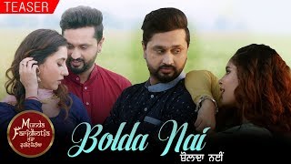 Bolda Nai  Teaser  Roshan Prince Mannat Noor  Sharan Kaur Navpreet Banga  Munda Faridkotia [upl. by Fazeli985]