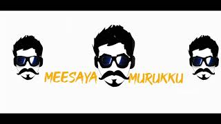 Meesaya Murukku  Title Song  Hiphop Tamizha  Lyrical Video [upl. by Elwood]