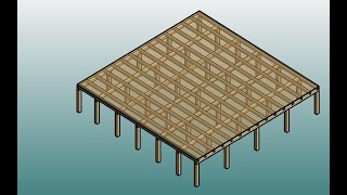 Revit Tutorial Day 57  Timber deck [upl. by Maurene]