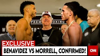 Benavidez VS Morrell OFFICIALLY ANNOUNCED for December Showdown [upl. by Pryce282]