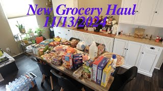 NEW GROCERY HAUL  11132024 [upl. by Drooff626]