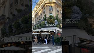 Café de Flore Paris France food cafe paris travel [upl. by Arutnev]