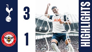 TOTTENHAM HOTSPUR 31 BRENTFORD  PREMIER LEAGUE HIGHLIGHTS  SOLANKE SCORES FIRST SPURS GOAL [upl. by Mariele]