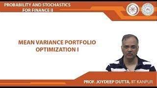 Mean Variance Portfolio Optimization I [upl. by Orabel]