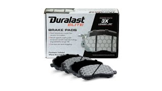 Duralast Elite Brake Pad Review [upl. by Odranar]