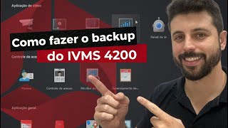 Como realizar o Backup do IVMS 4200 [upl. by Tichon]