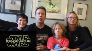 Star Wars The Force Awakens Trailer Fan Reaction [upl. by Tillman]