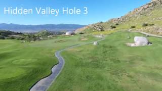 Hidden Valley Golf Club Hole 3 [upl. by Yorke932]