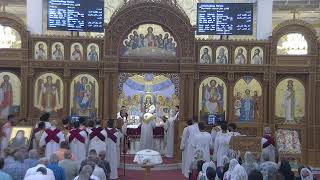 Holy Liturgy  Fr Luke Sidarous 4th year Commemoration  Aug 25 2024 [upl. by Sanoy636]