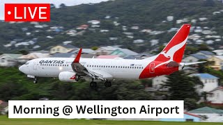 🔴 LIVE WELLINGTON Airport Plane Spotting [upl. by Alebasi]